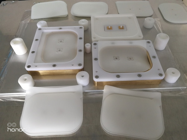 单头高周波焊接气袋样品